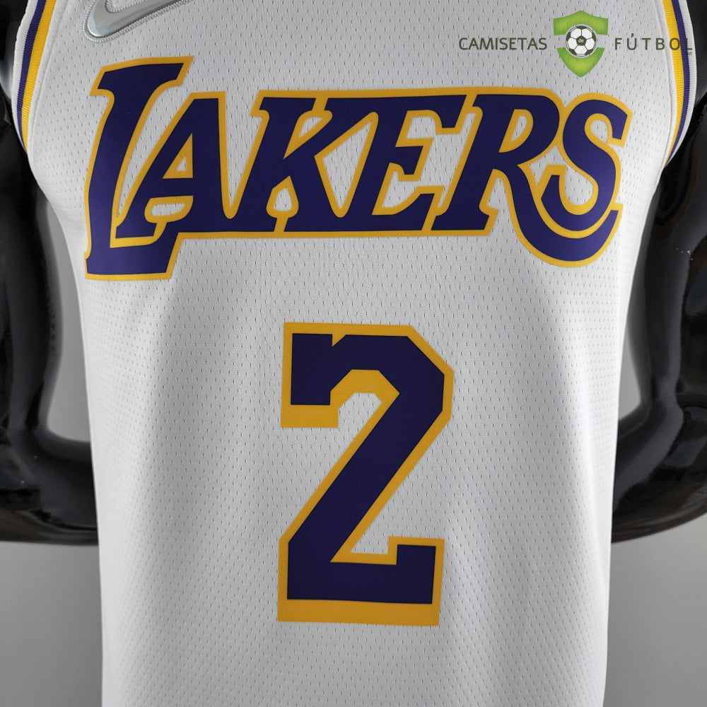 Camiseta Los Angeles Lakers 21-22 - Kyrie Irving 2 Blanco Nba