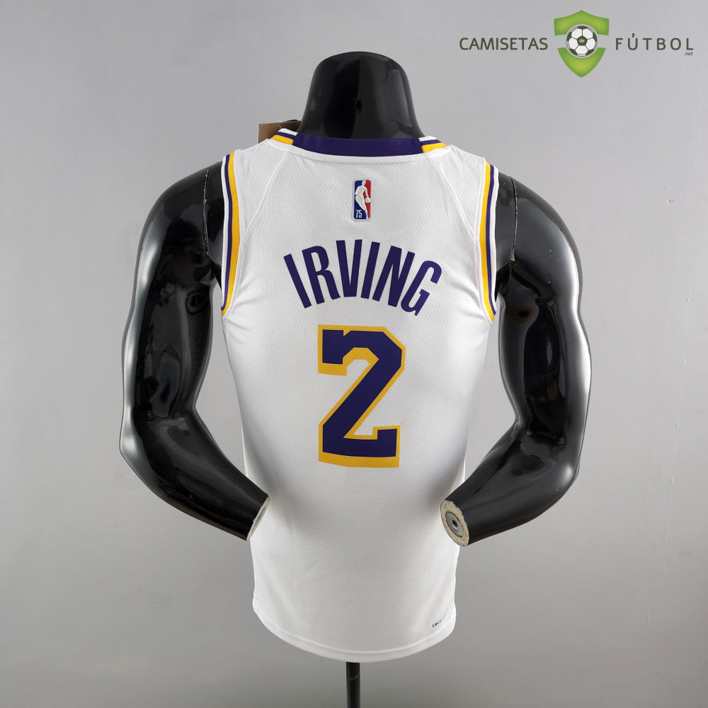 Camiseta Los Angeles Lakers 21-22 - Kyrie Irving 2 Blanco Nba