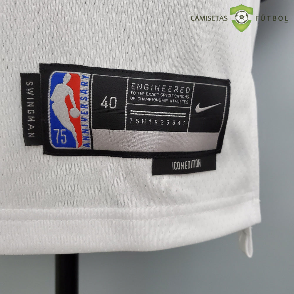 Camiseta Los Angeles Lakers 21-22 - Lebron James 6 Blanco Nba