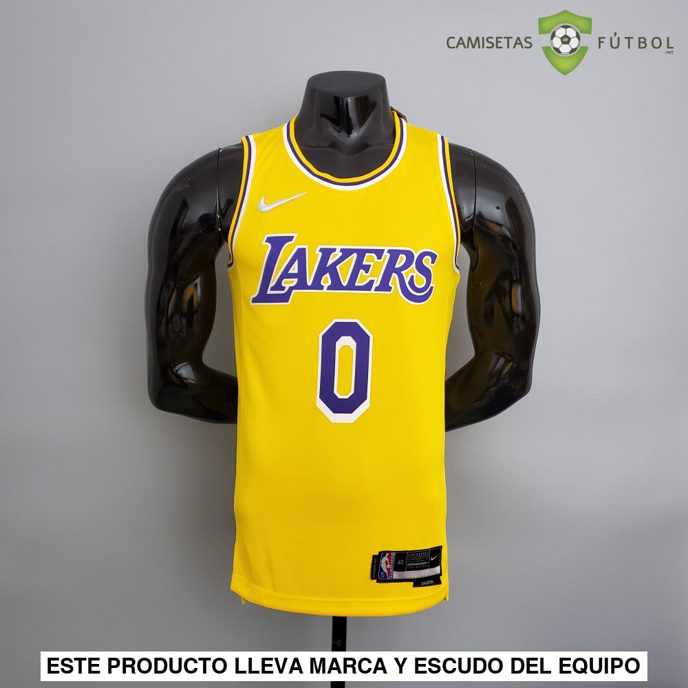 Camiseta Los Angeles Lakers 21-22 - Nick Young 0 Amarilla Nba