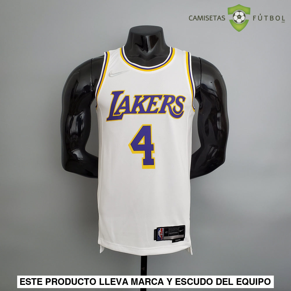 Camiseta Los Angeles Lakers 21-22 - Rajon Rondo 4 Blanco Nba