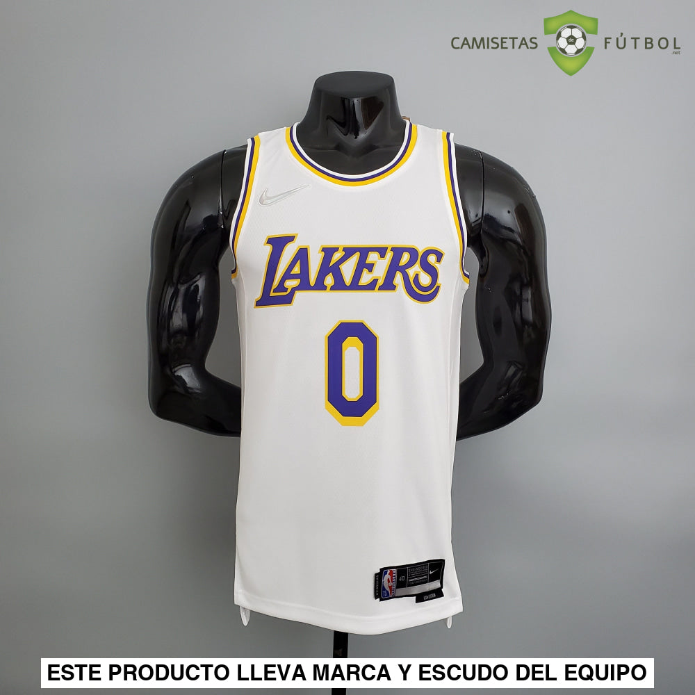 Camiseta Los Angeles Lakers 21-22 - Russell Westbrook 0 Blanco Nba
