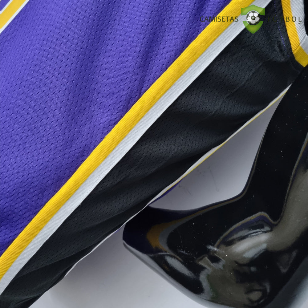 Camiseta Los Angeles Lakers 21-22 - Russell Westbrook 0 Púrpura Amarillo Nba