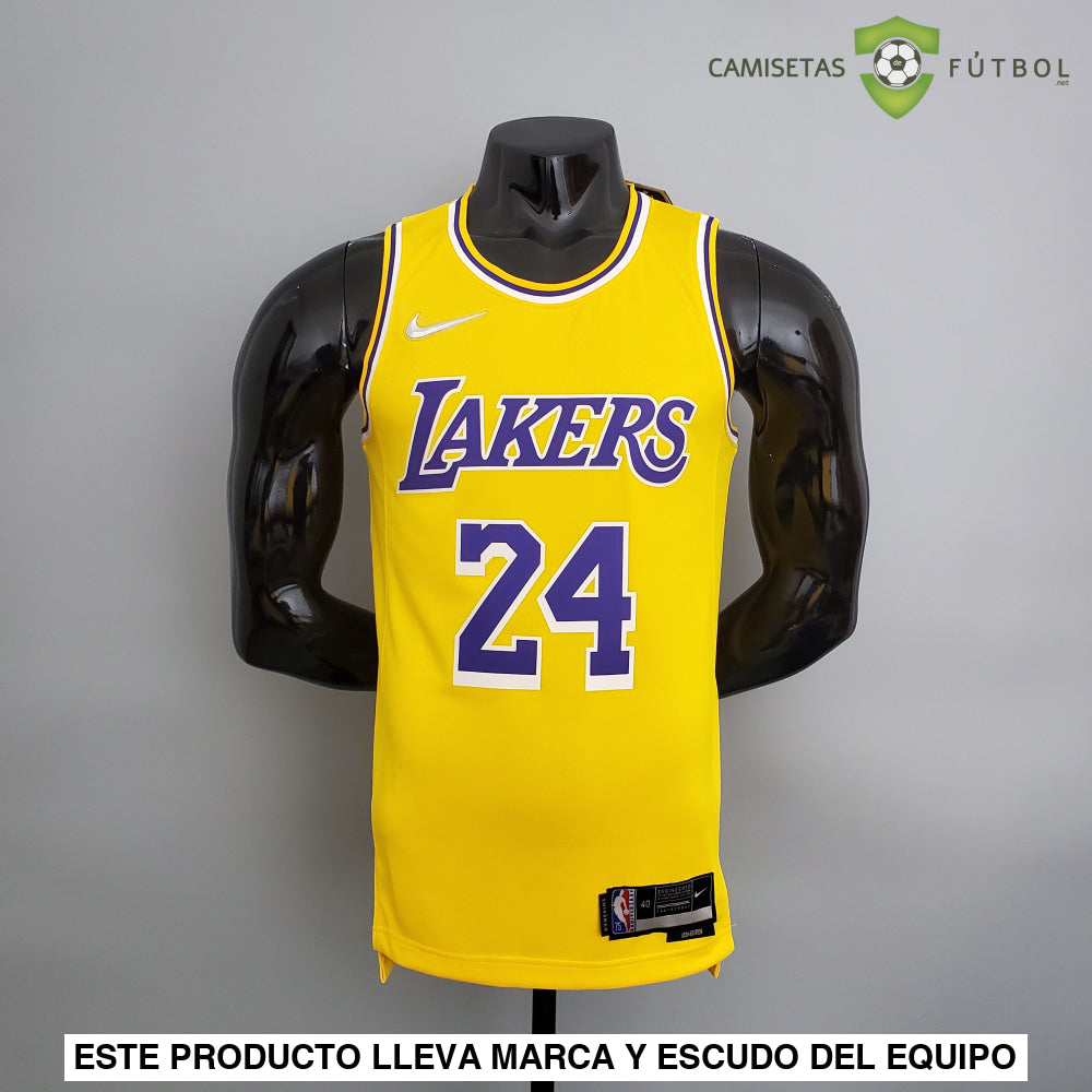 Camiseta Los Angeles Lakers 21-22 - Thomas Bryant 24 Amarilla Nba