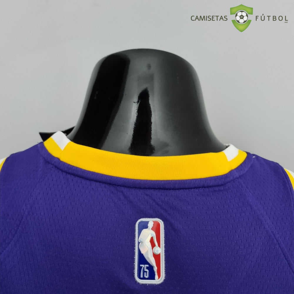 Camiseta Los Angeles Lakers 21-22 - Thomas Bryant 24 Púrpura Amarilla Nba