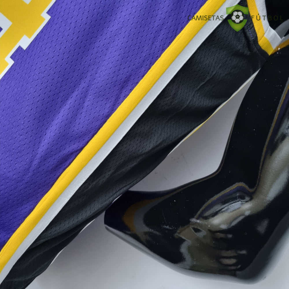 Camiseta Los Angeles Lakers 21-22 - Thomas Bryant 24 Púrpura Amarilla Nba