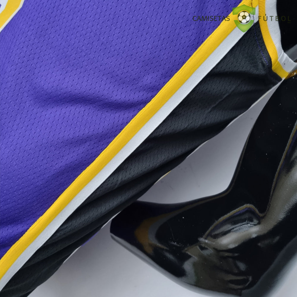 Camiseta Los Angeles Lakers 21-22 - Thomas Bryant 8 Púrpura Amarilla Nba