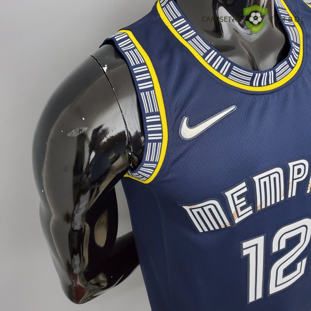 Camiseta Memphis Grizzlies 21-22 - Ja Morant 12 Azul Nba