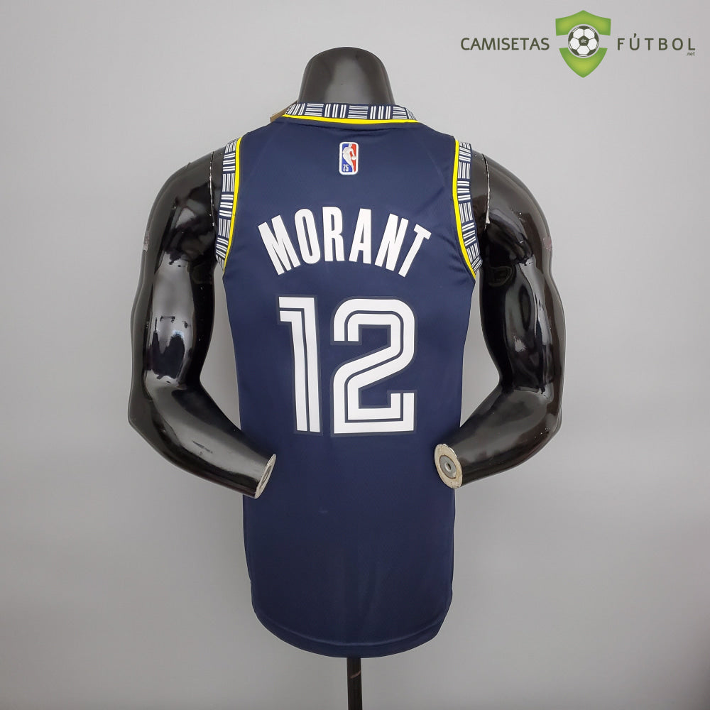 Camiseta Memphis Grizzlies 21-22 - Ja Morant 12 Azul Nba