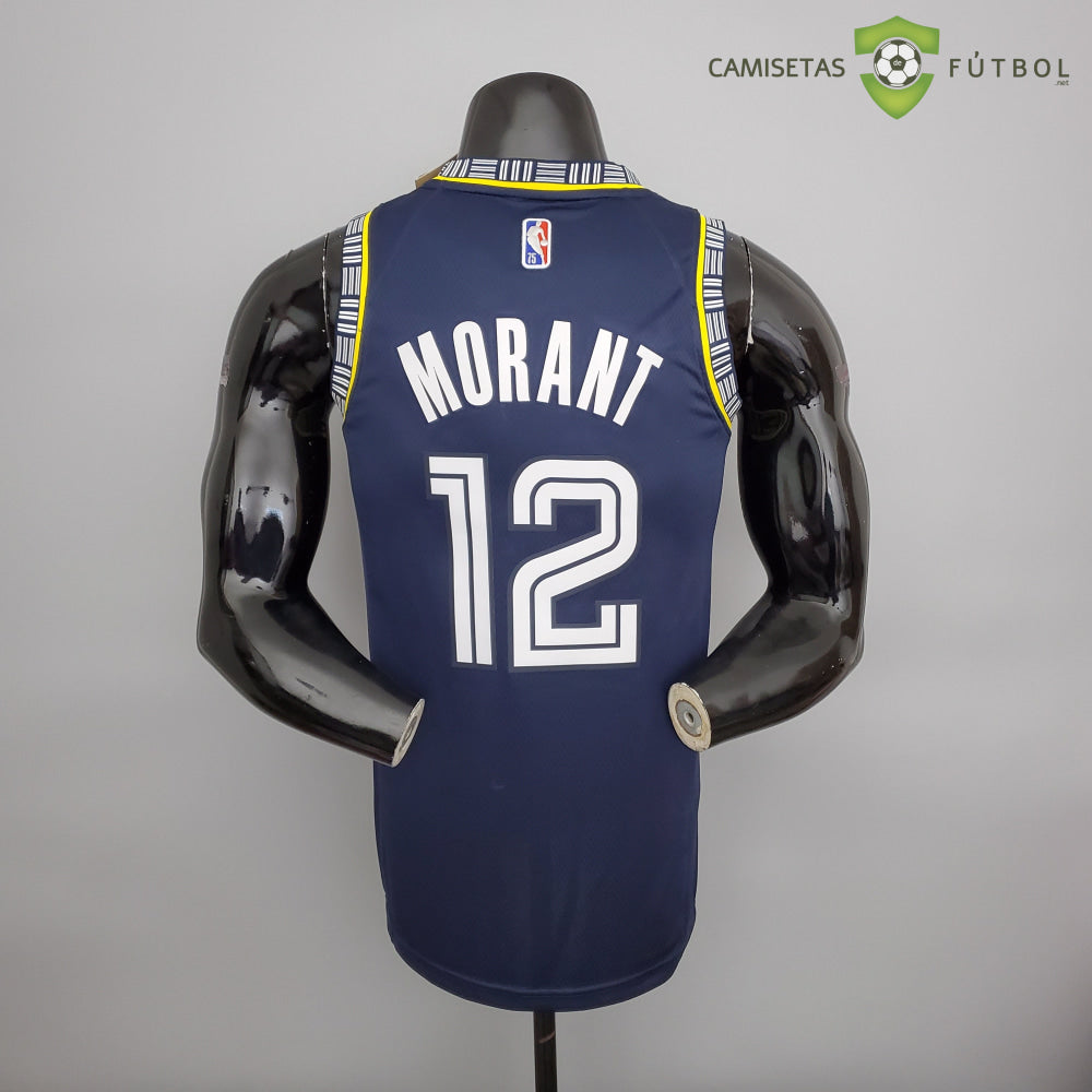 Camiseta Memphis Grizzlies 21-22 - Ja Morant 12 Azul Nba