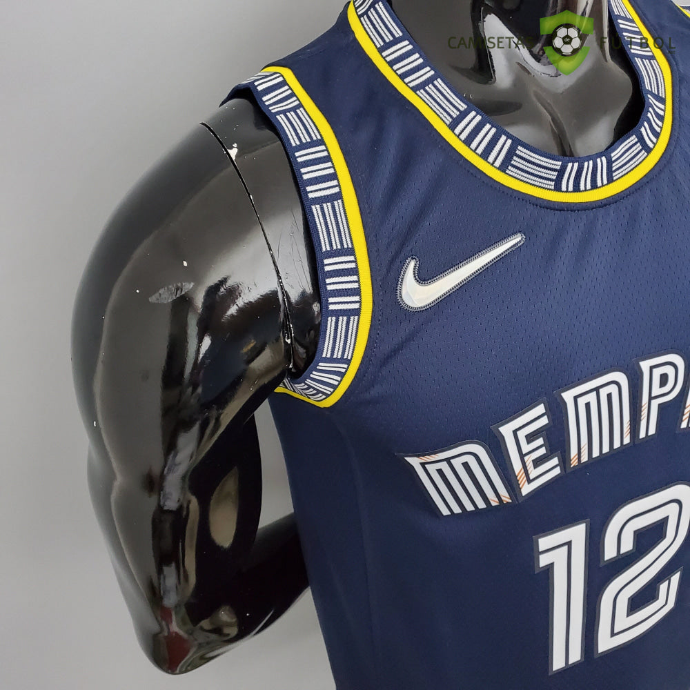 Camiseta Memphis Grizzlies 21-22 - Ja Morant 12 Azul Nba