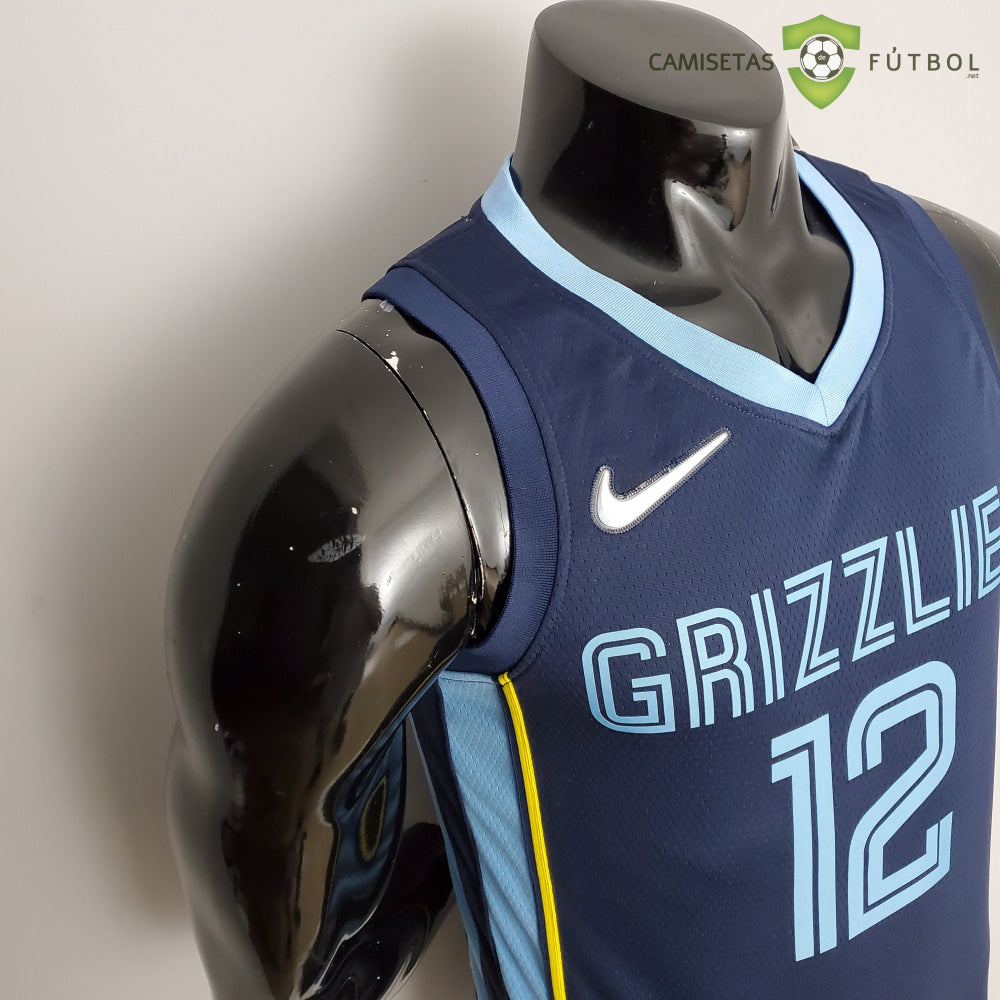 Camiseta Memphis Grizzlies 21-22 - Ja Morant 12 Azul Marino Nba