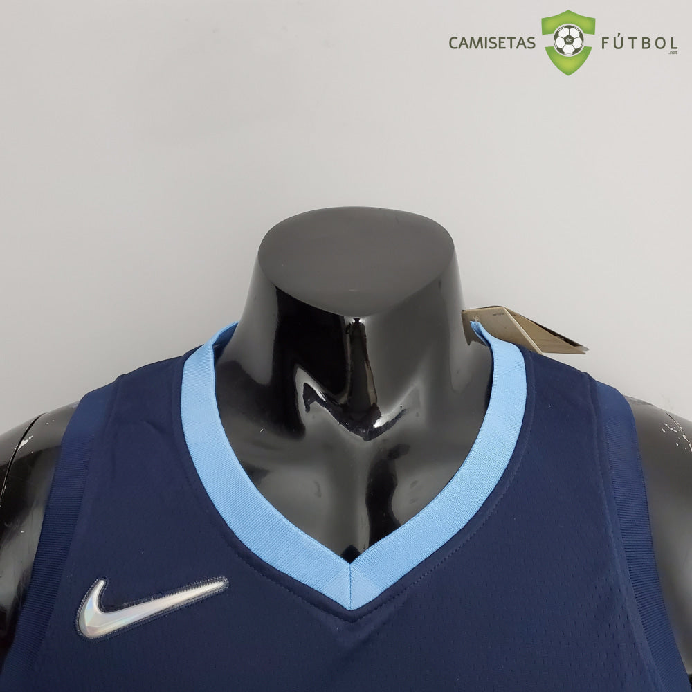 Camiseta Memphis Grizzlies 21-22 - Ja Morant 12 Azul Marino Nba