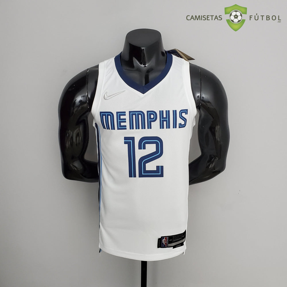 Camiseta Memphis Grizzlies 21-22 - Ja Morant 12 Blanco Nba
