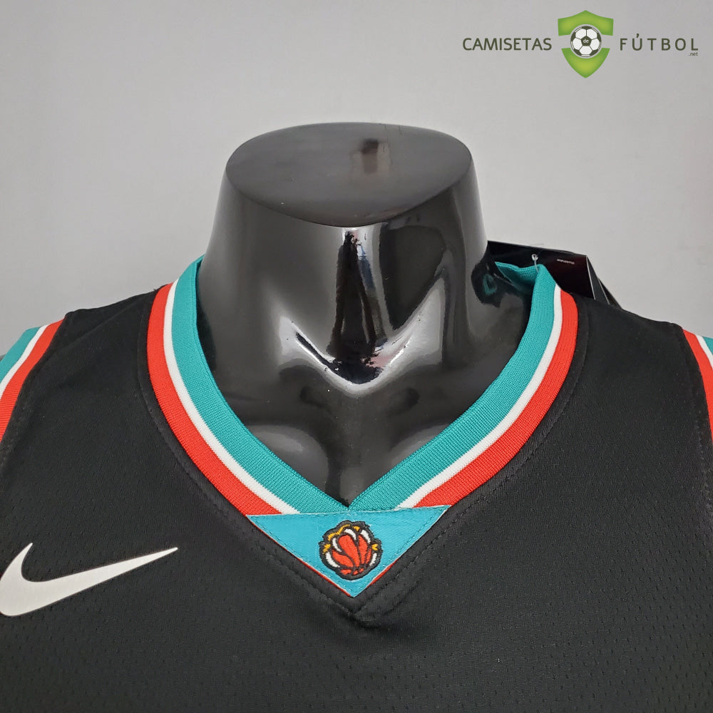 Camiseta Memphis Grizzlies 21-22 - Ja Morant 12 Negro Nba