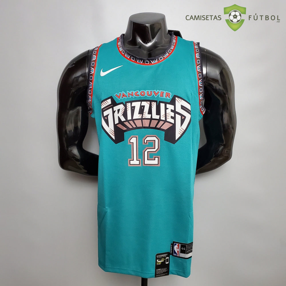 Camiseta Memphis Grizzlies 21-22 - Ja Morant 12 Verde Azulado Nba