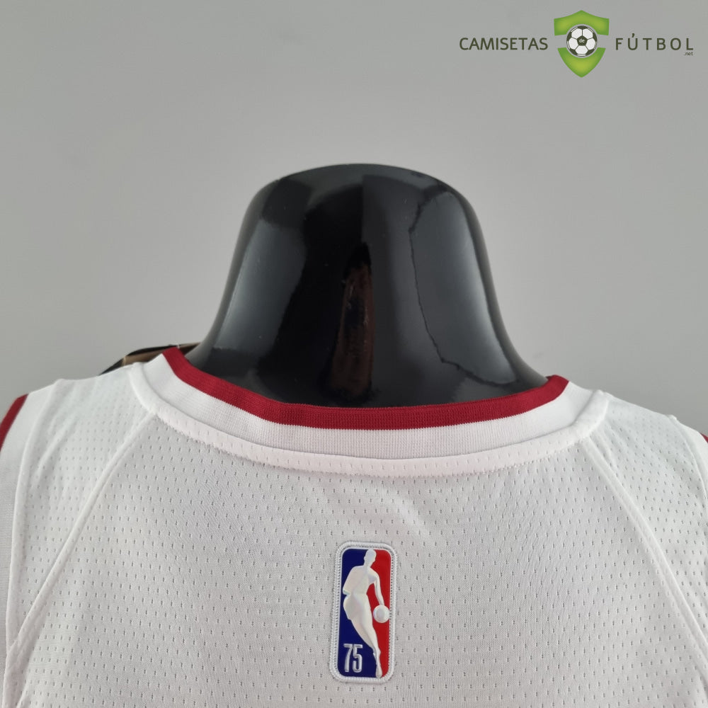 Camiseta Miami Heat 21-22 - Bam Adebayo 13 Blanco Nba