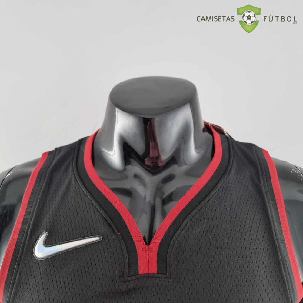Camiseta Miami Heat 21-22 - Bam Adebayo 13 Negro Nba