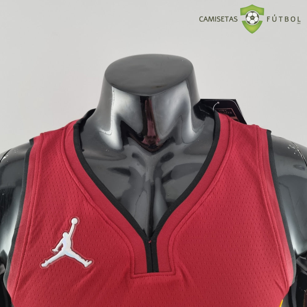 Camiseta Miami Heat 21-22 - Bam Adebayo 13 Rojo Nba