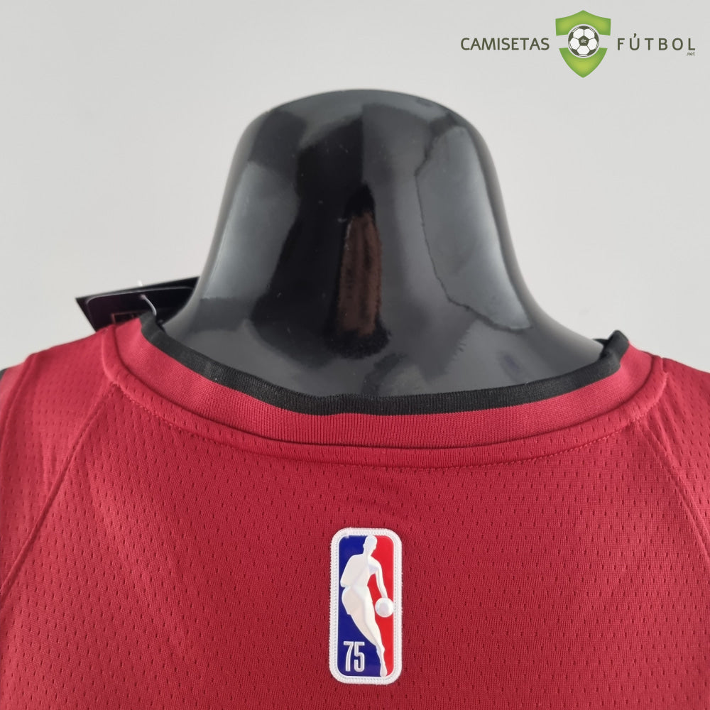 Camiseta Miami Heat 21-22 - Bam Adebayo 13 Rojo Nba
