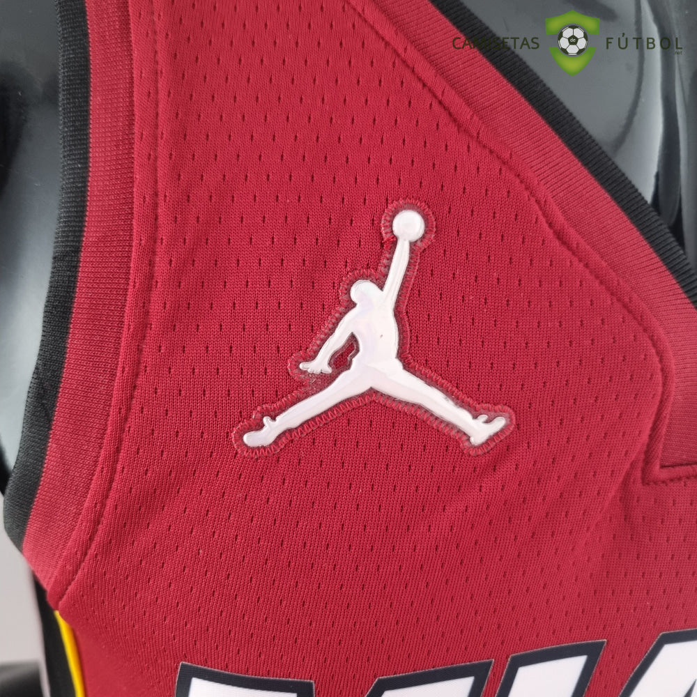 Camiseta Miami Heat 21-22 - Bam Adebayo 13 Rojo Nba