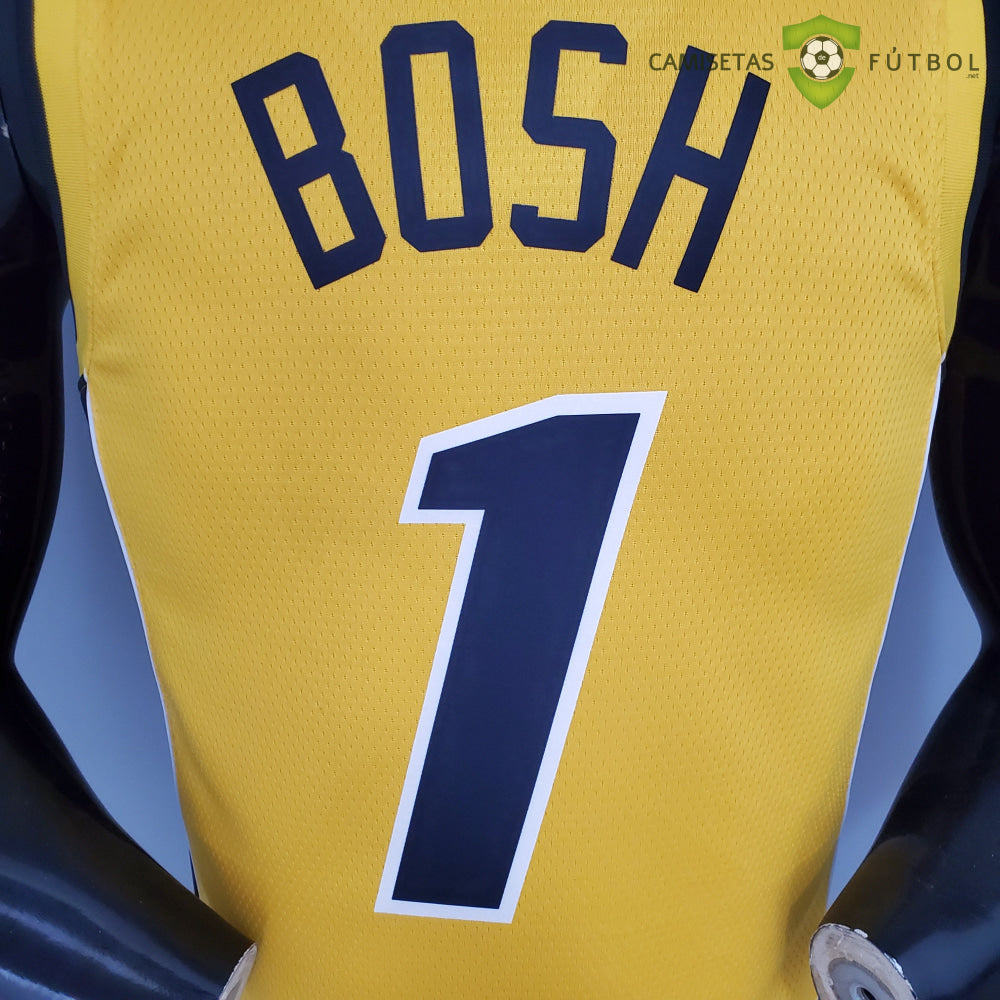 Camiseta Miami Heat 21-22 - Chris Bosh 1 Earned Edition Nba