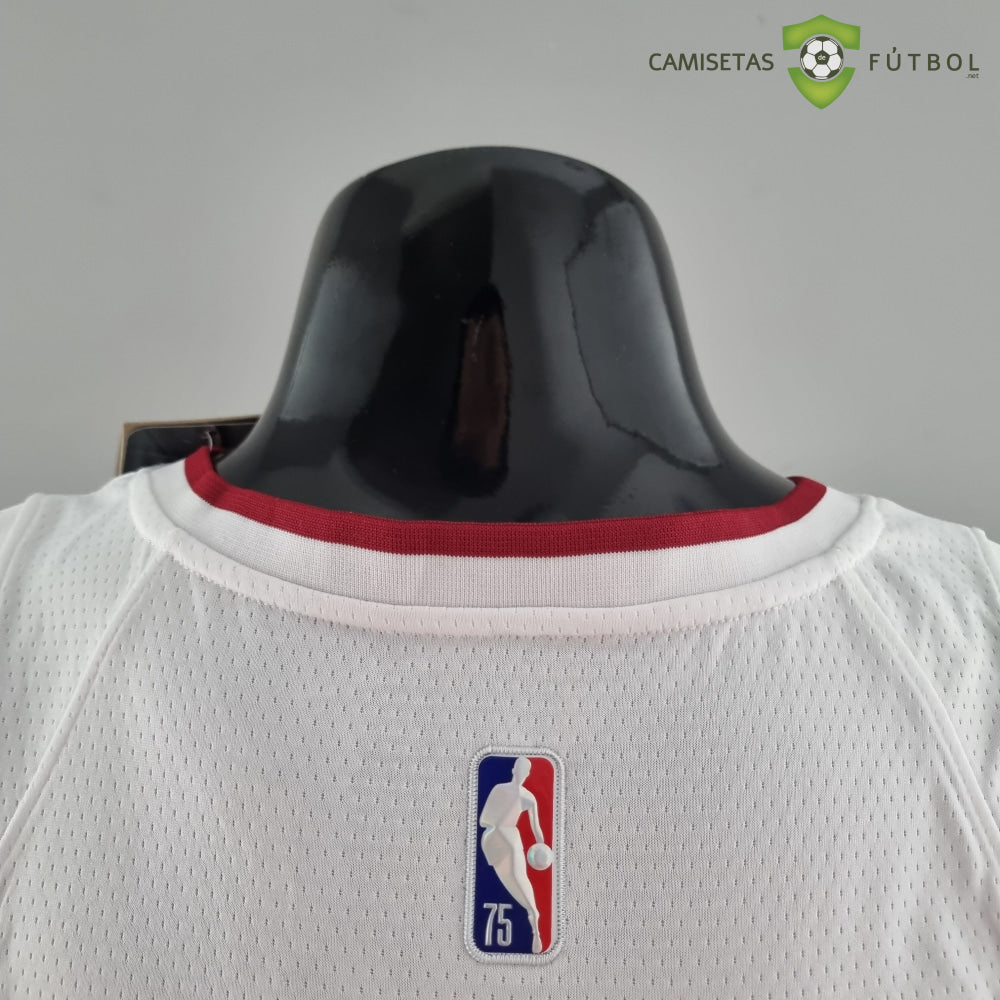 Camiseta Miami Heat 21-22 - Dwyane Wade 3 Blanco Nba