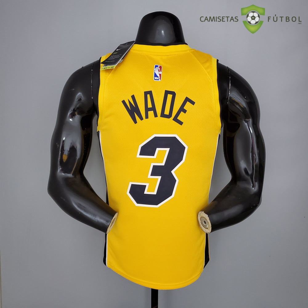 Camiseta Miami Heat 21-22 - Dwyane Wade 3 Earned Edition Nba