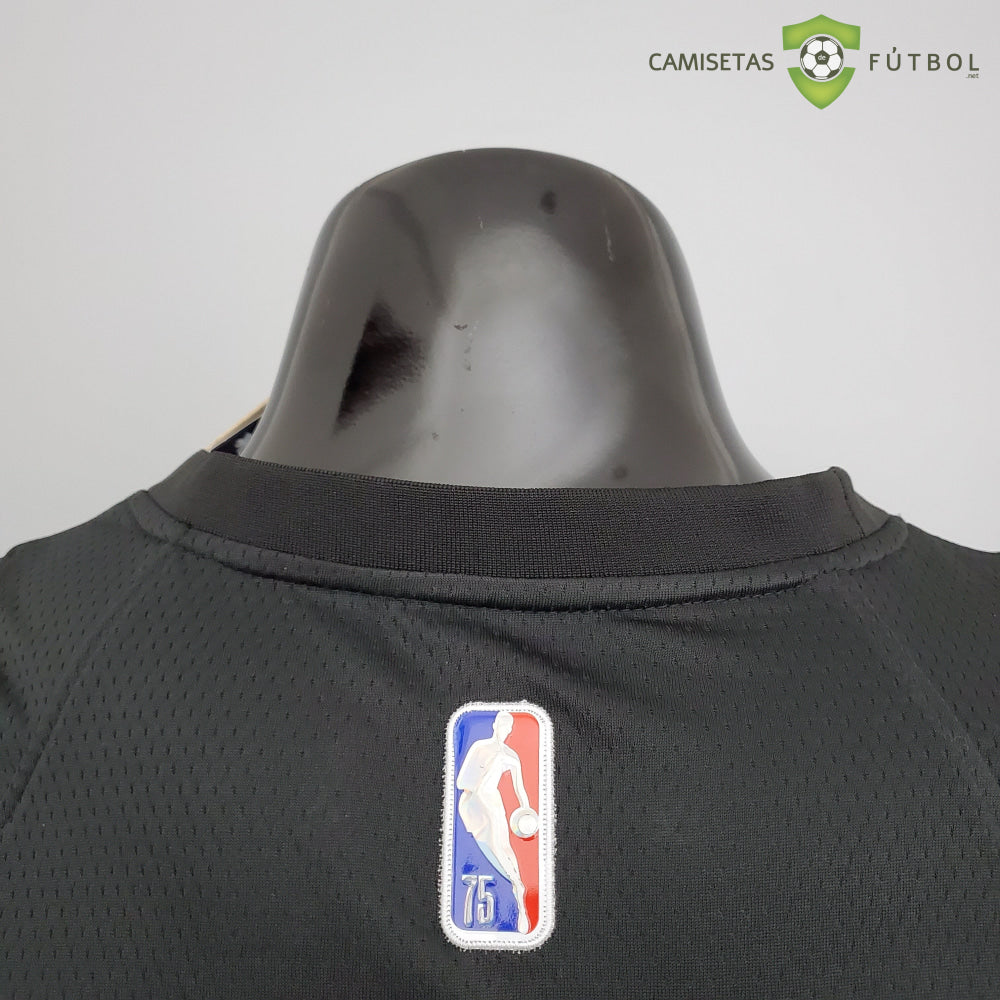 Camiseta Miami Heat 21-22 - Dwyane Wade 3 Negro/Colores Nba