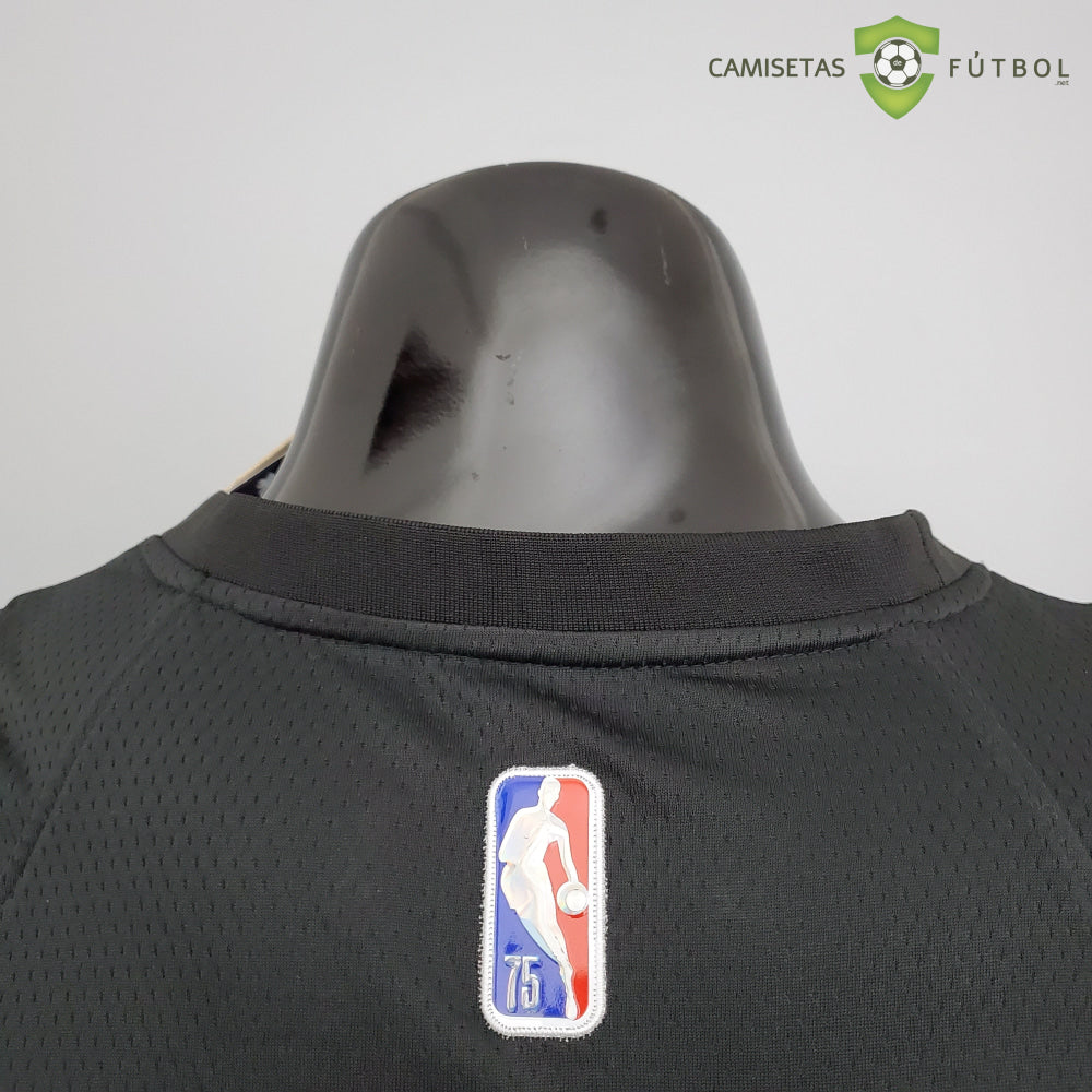 Camiseta Miami Heat 21-22 - Dwyane Wade 3 Negro/Colores Nba