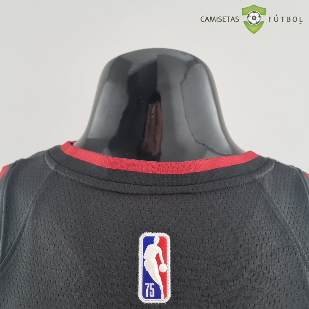 Camiseta Miami Heat 21-22 - Dwyane Wade 3 Negro Nba