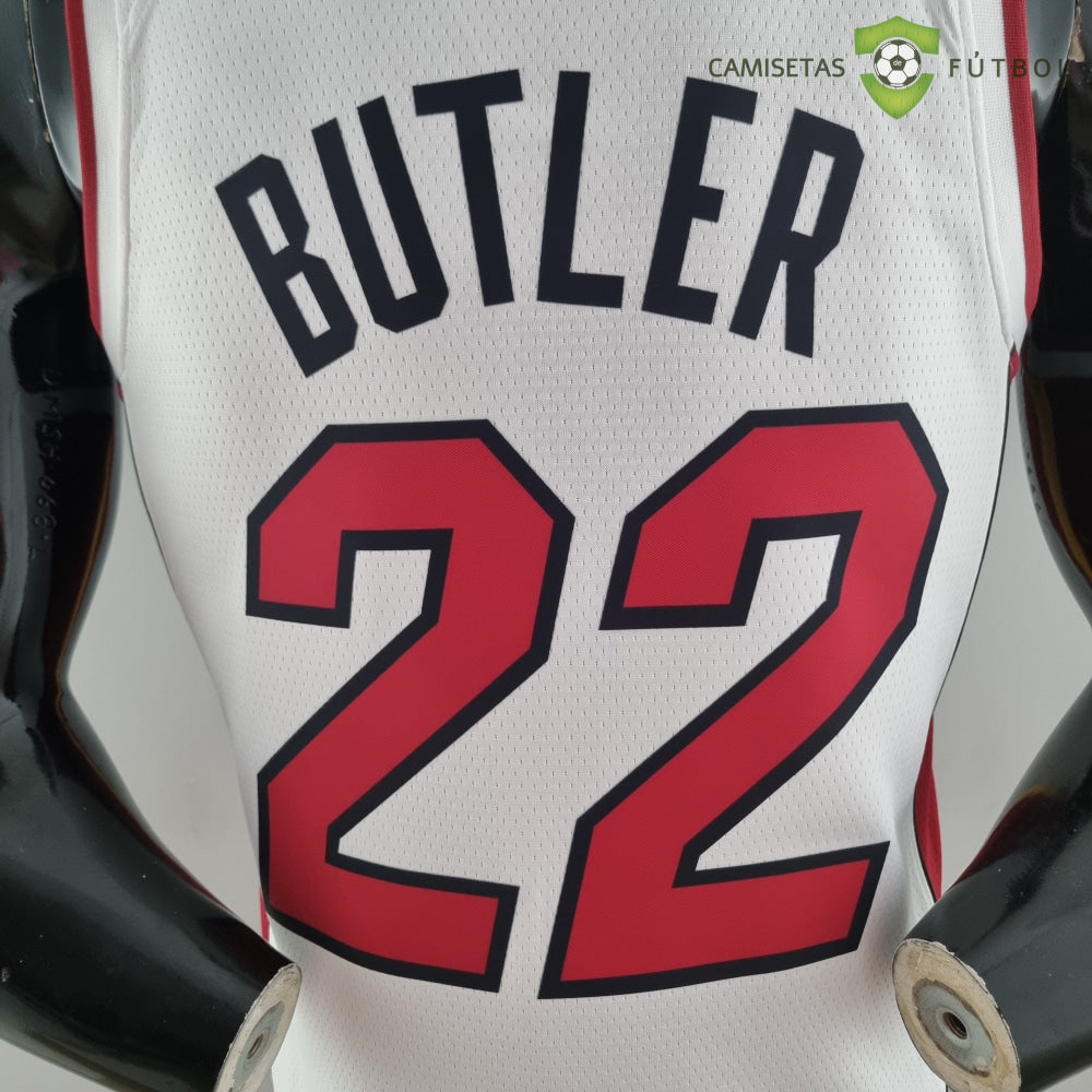 Camiseta Miami Heat 21-22 - Jimmy Butler 22 Blanco Nba