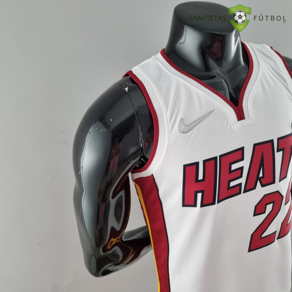 Camiseta Miami Heat 21-22 - Jimmy Butler 22 Blanco Nba