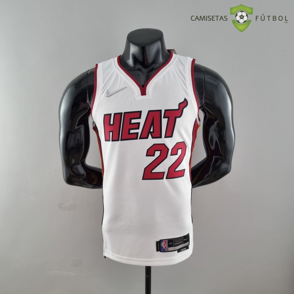 Camiseta Miami Heat 21-22 - Jimmy Butler 22 Blanco Nba