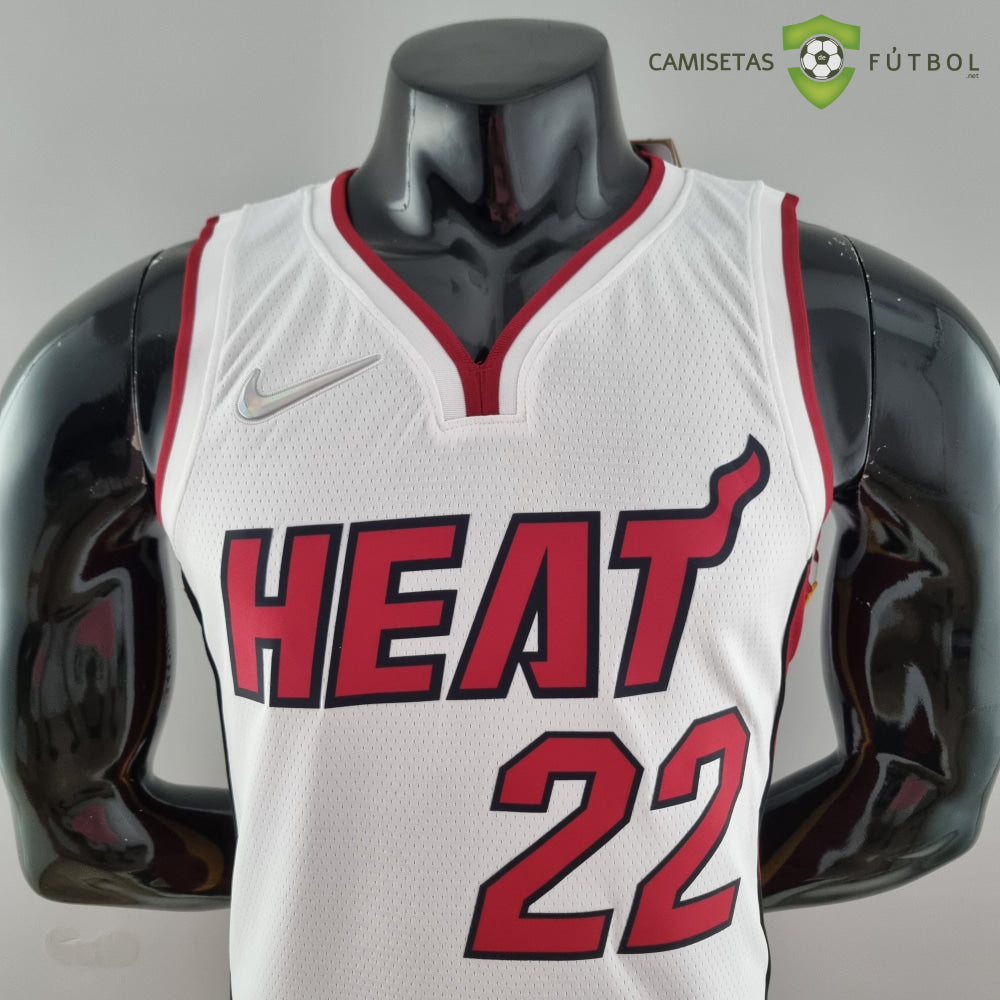 Camiseta Miami Heat 21-22 - Jimmy Butler 22 Blanco Nba