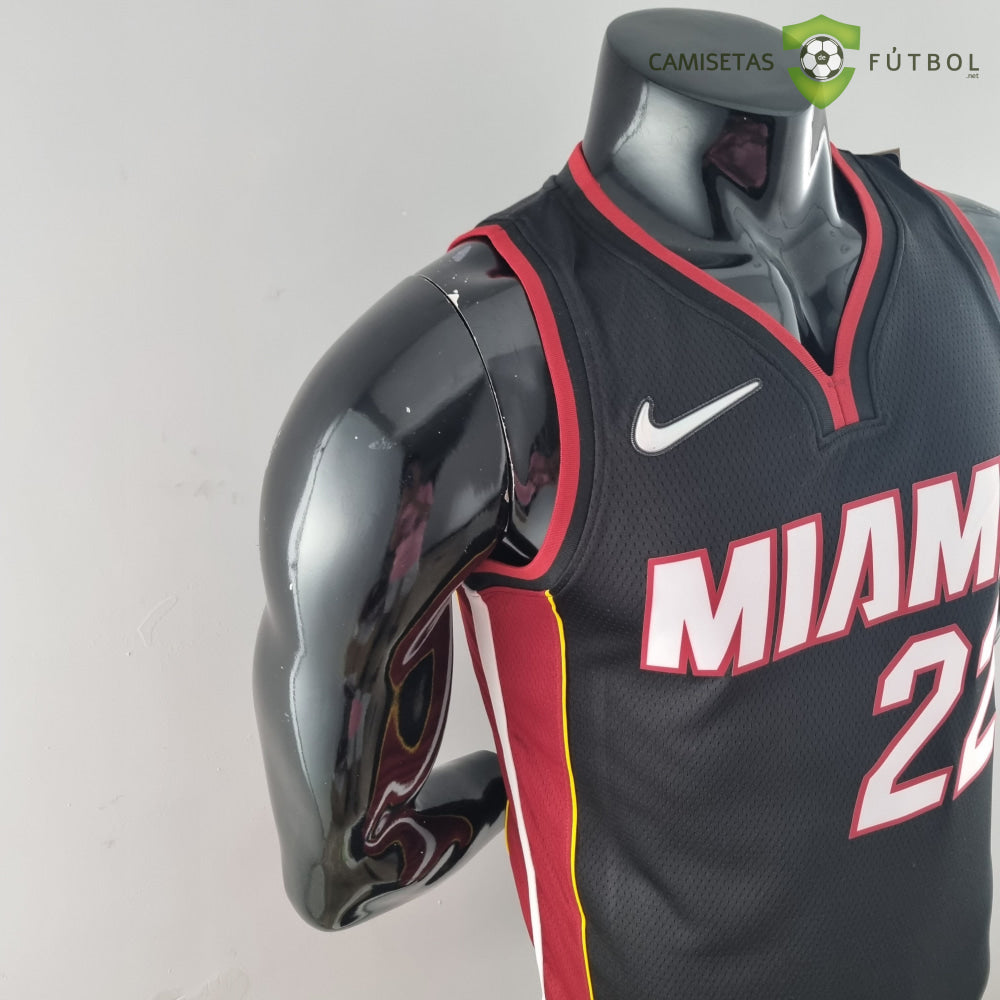 Camiseta Miami Heat 21-22 - Jimmy Butler 22 Negro Nba