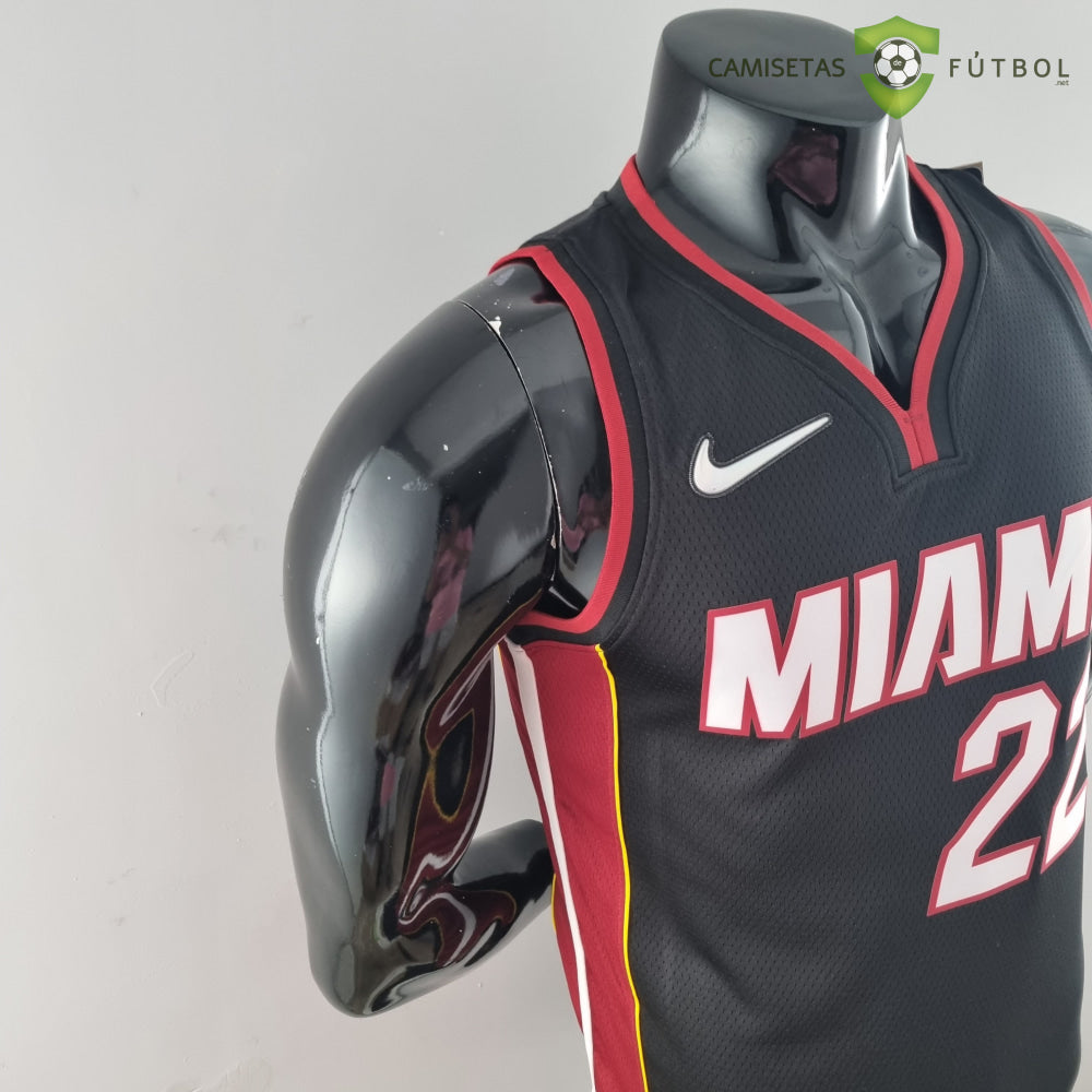 Camiseta Miami Heat 21-22 - Jimmy Butler 22 Negro Nba