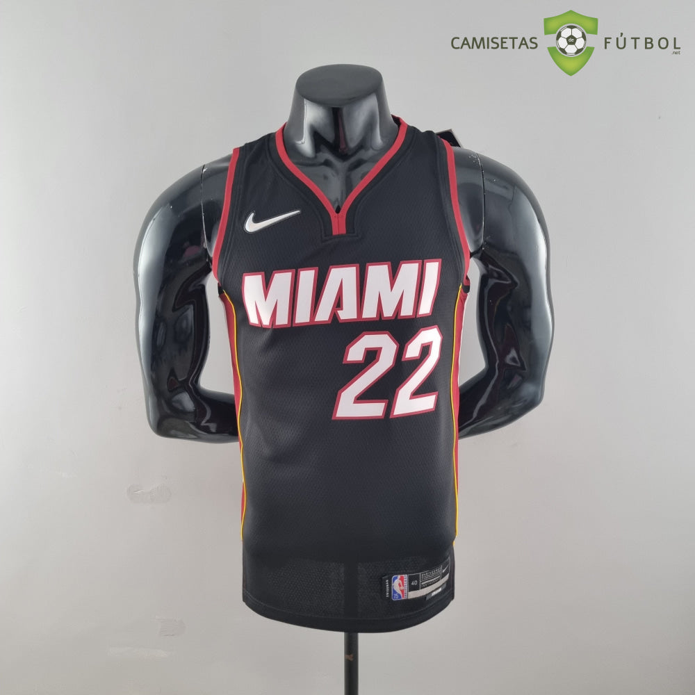 Camiseta Miami Heat 21-22 - Jimmy Butler 22 Negro Nba
