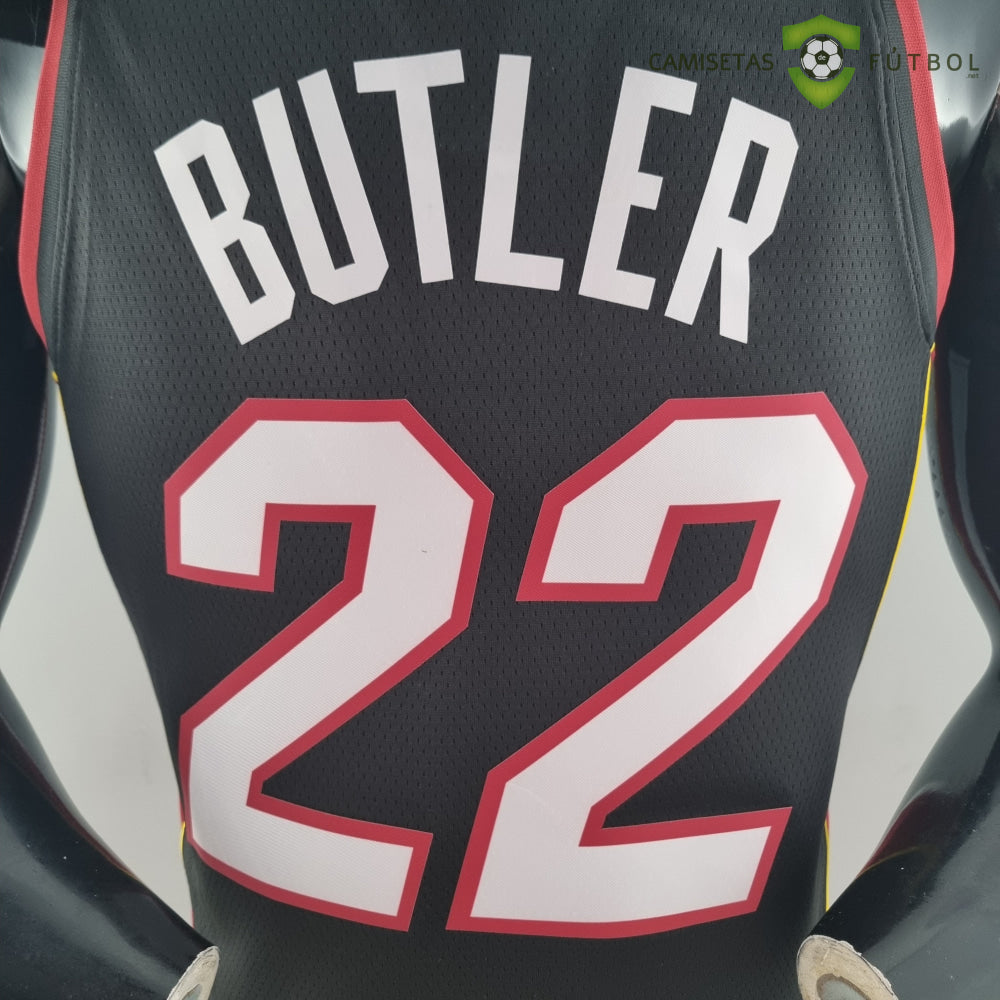 Camiseta Miami Heat 21-22 - Jimmy Butler 22 Negro Nba