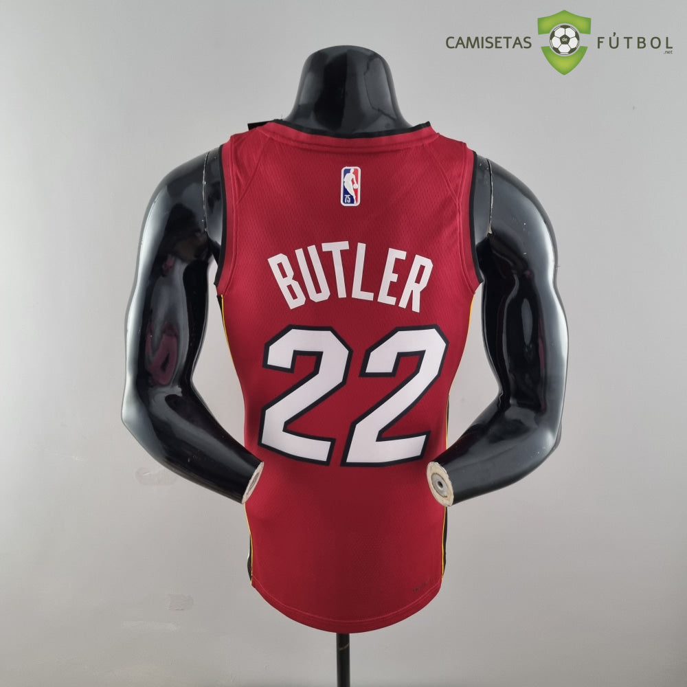 Camiseta Miami Heat 21-22 - Jimmy Butler 22 Rojo Nba