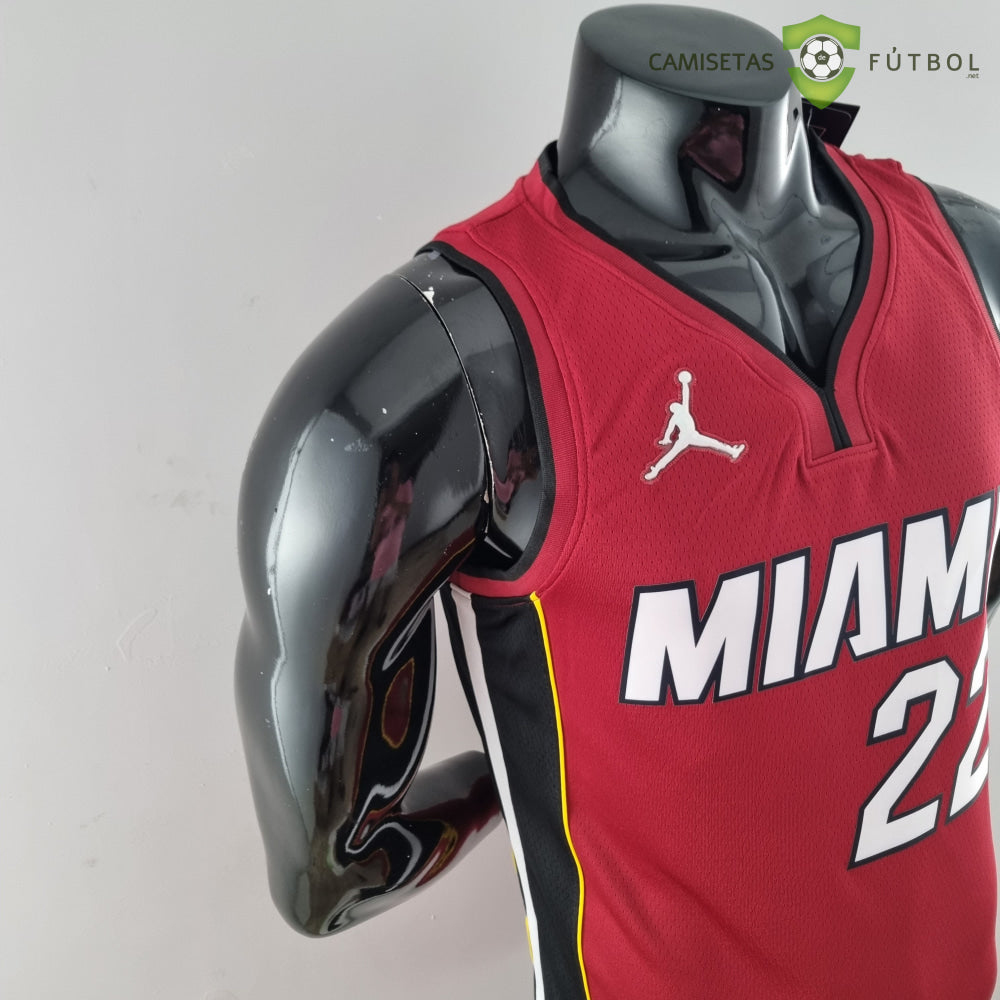Camiseta Miami Heat 21-22 - Jimmy Butler 22 Rojo Nba