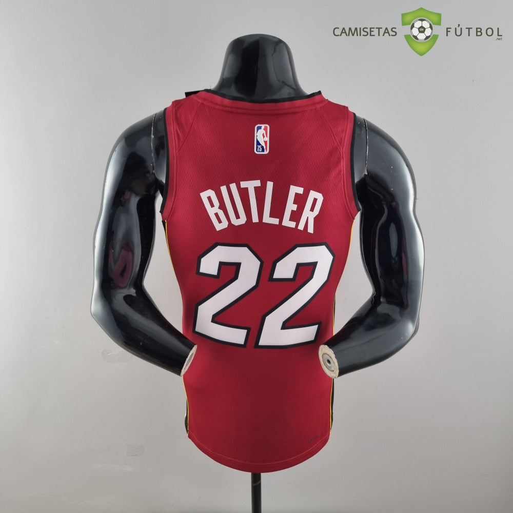 Camiseta Miami Heat 21-22 - Jimmy Butler 22 Rojo Nba