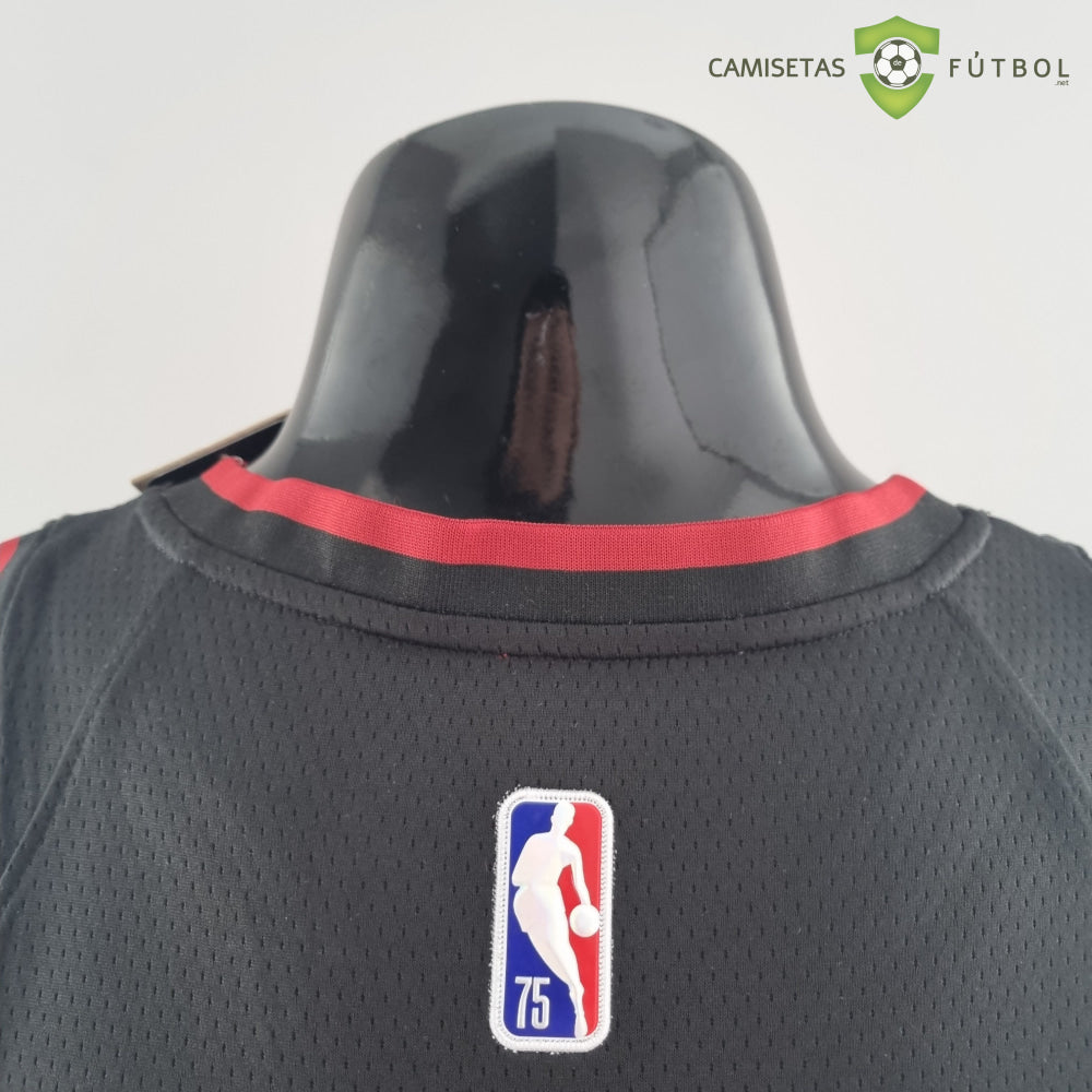 Camiseta Miami Heat 21-22 - Lebron James 6 Negro Nba