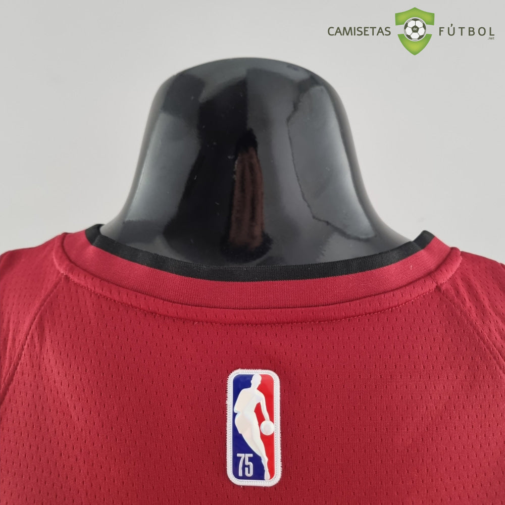 Camiseta Miami Heat 21-22 - Lebron James 6 Rojo Nba