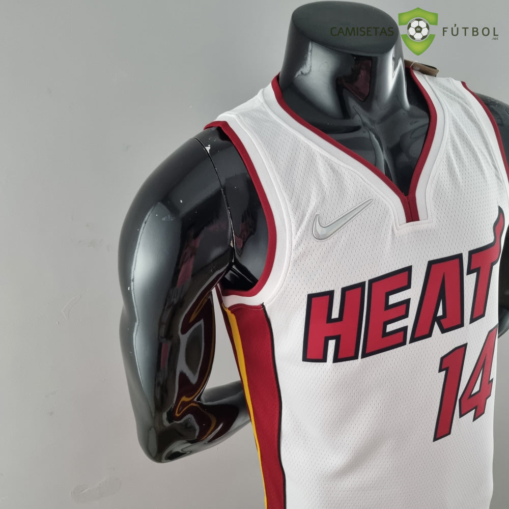 Camiseta Miami Heat 21-22 - Tyler Herro 14 Blanco Nba