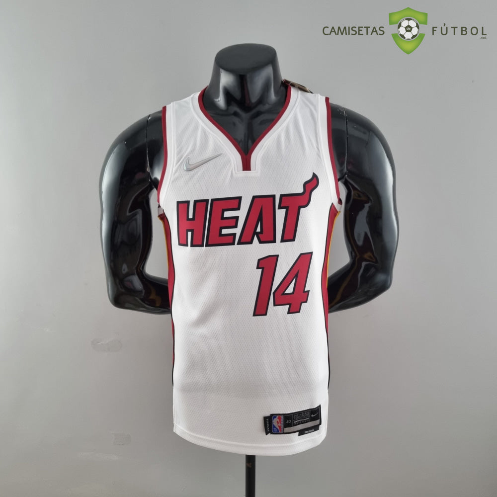 Camiseta Miami Heat 21-22 - Tyler Herro 14 Blanco Nba