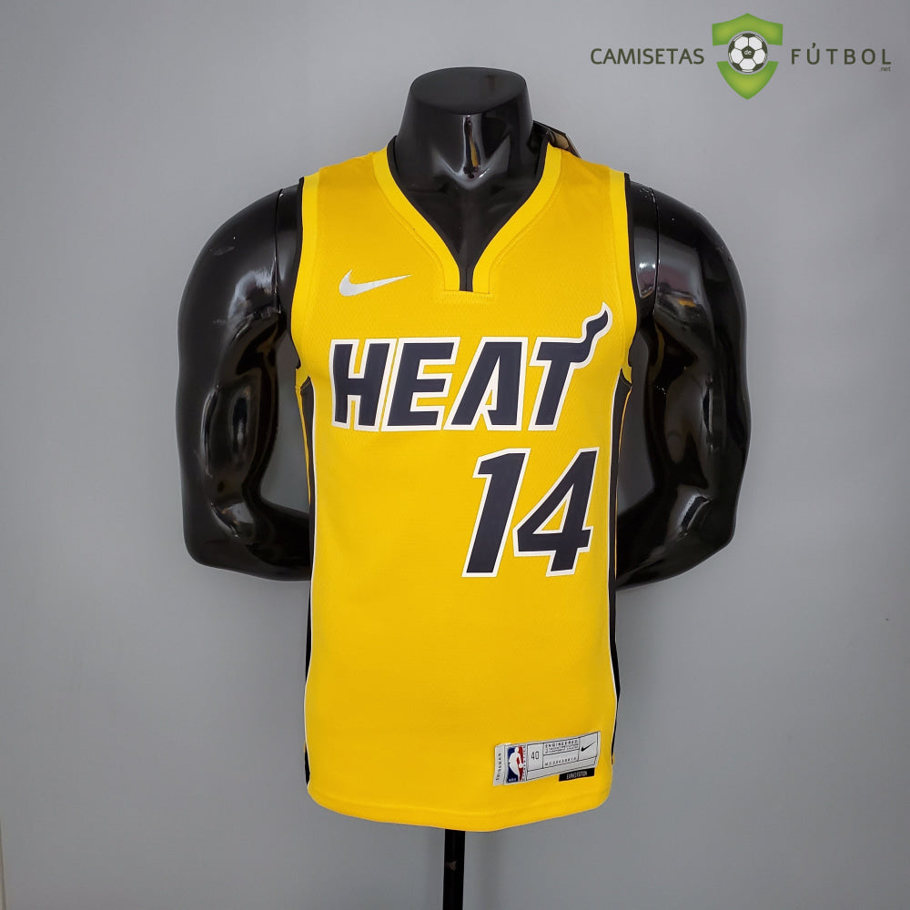 Camiseta Miami Heat 21-22 - Tyler Herro 14 Earned Edition Nba