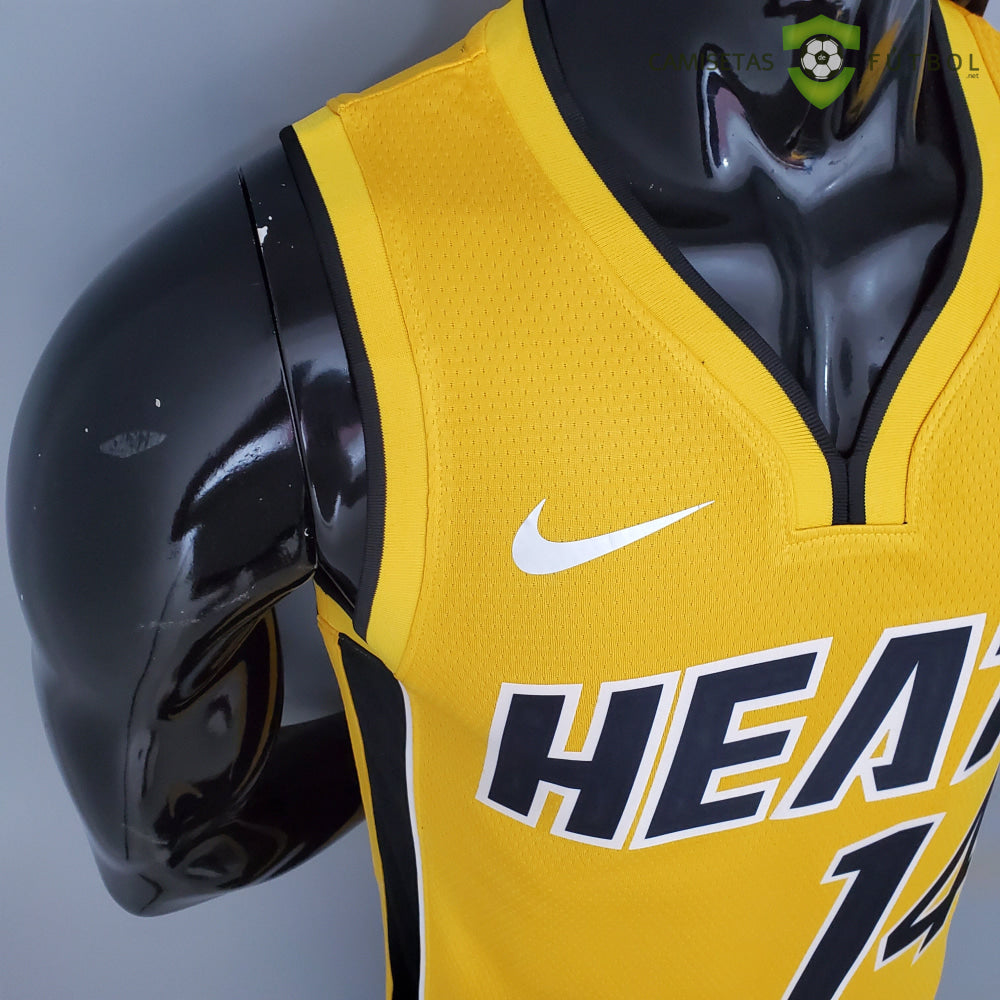 Camiseta Miami Heat 21-22 - Tyler Herro 14 Earned Edition Nba
