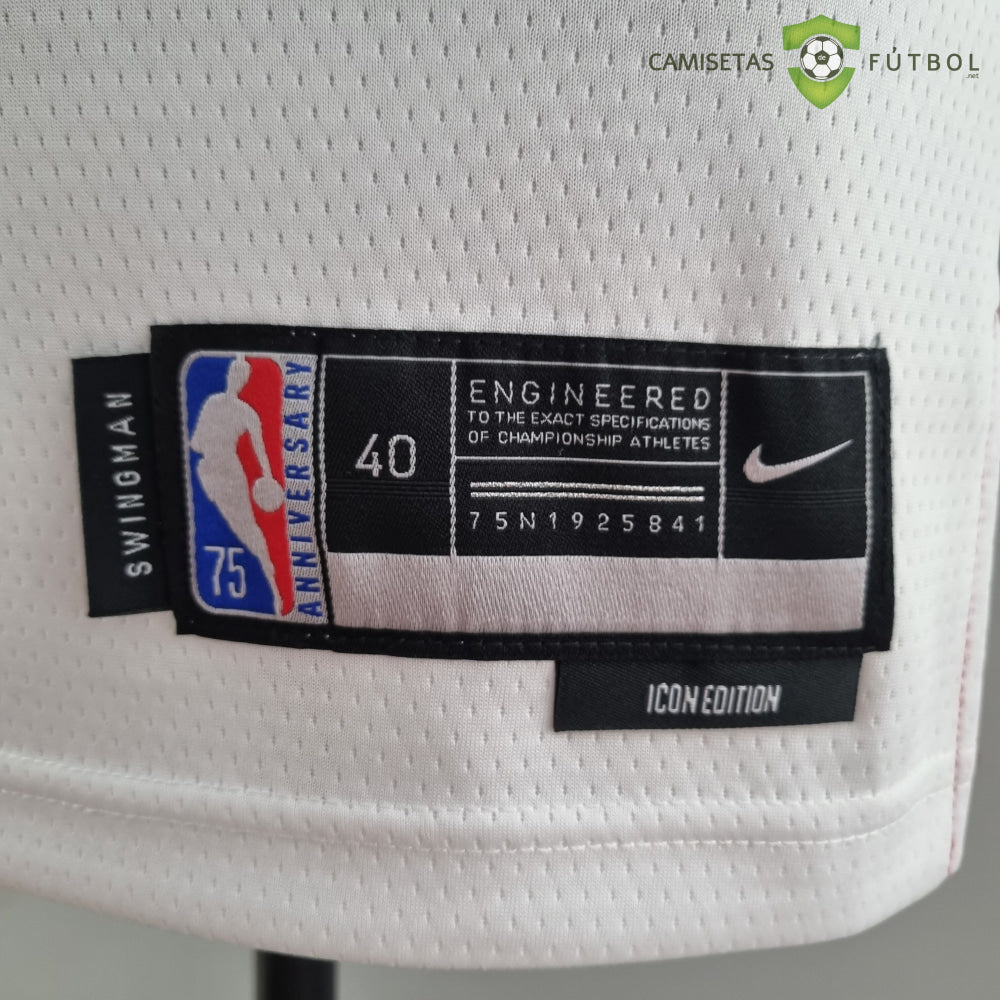 Camiseta Miami Heat 21-22 - Victor Oladipo 4 Blanco Nba