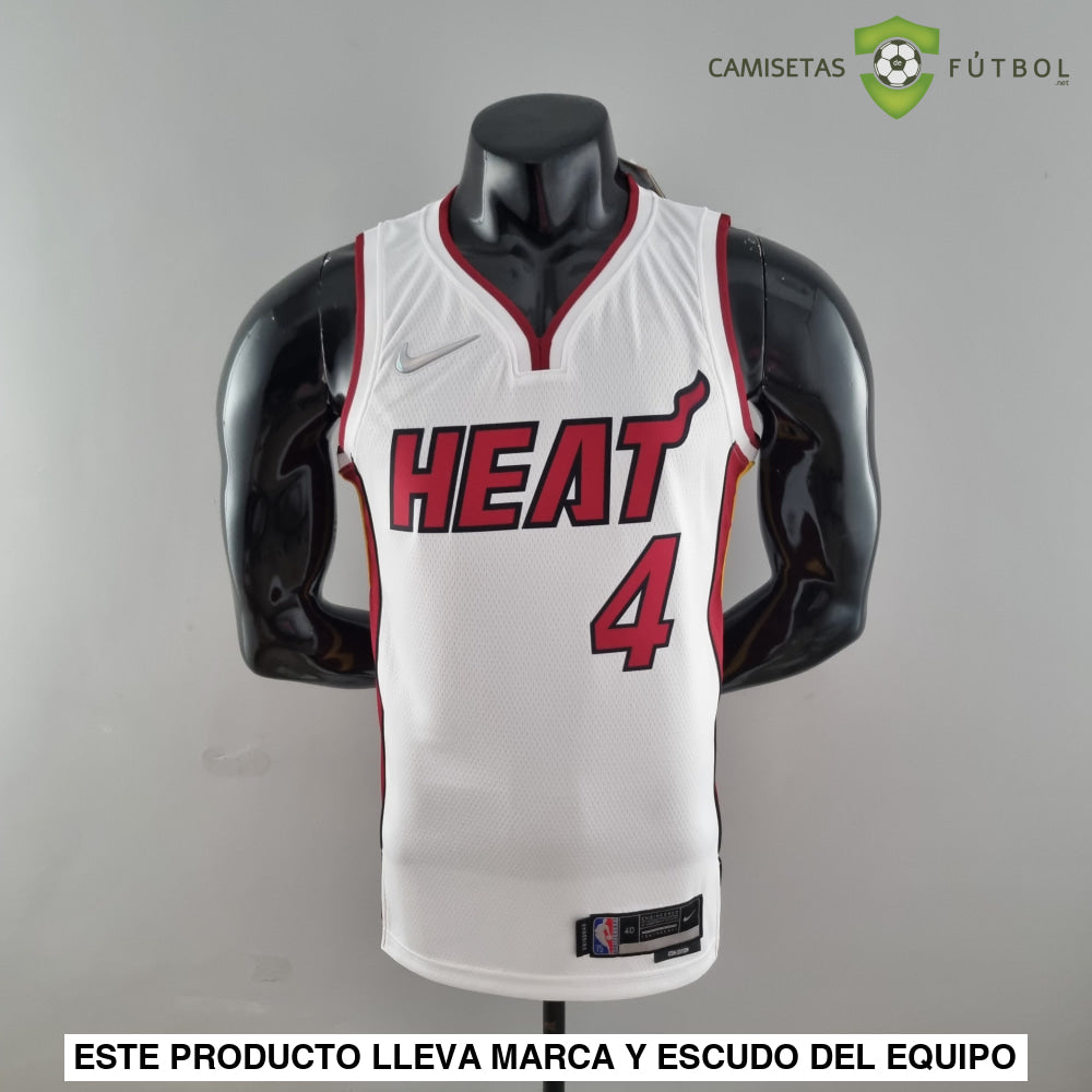 Camiseta Miami Heat 21-22 - Victor Oladipo 4 Blanco Nba